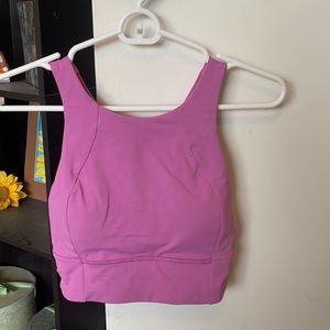 Lululemon cropped workout top